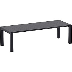 VEGAS BLACK 100X260/300Χ75εκ. ΕΠΕΚΤ.ΤΡΑΠΕΖΙ ΠΟΛ/ΝΙΟΥ VEGAS BLACK 100X260/300Χ75εκ. ΕΠΕΚΤ.ΤΡΑΠΕΖΙ ΠΟΛ/ΝΙΟΥ