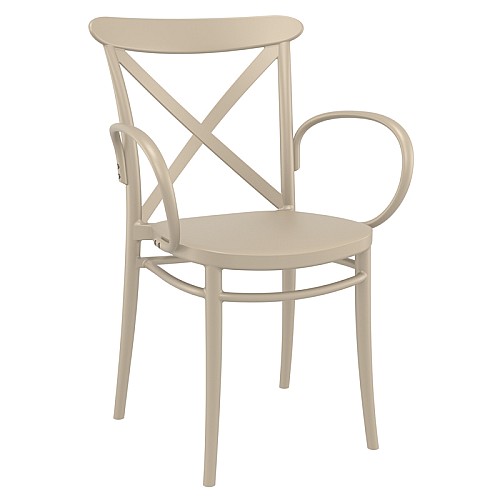 CROSS XL TAUPE ΠΟΛΥΘΡΟΝΑ ΠΟΛ/ΝΙΟΥ CROSS XL TAUPE ΠΟΛΥΘΡΟΝΑ ΠΟΛ/ΝΙΟΥ,Έπιπλα κήπου > Πολυθρόνες - Καρέκλες κήπου,Έπιπλα κήπου