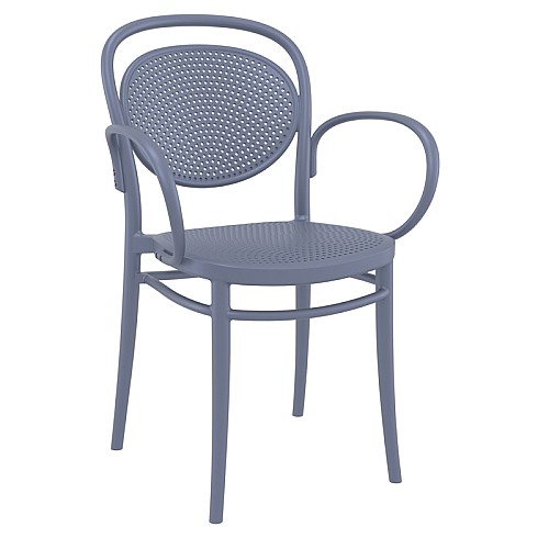 MARCEL XL DARK GREY ΠΟΛΥΘΡΟΝΑ ΠΟΛ/ΝΙΟΥ MARCEL XL DARK GREY ΠΟΛΥΘΡΟΝΑ ΠΟΛ/ΝΙΟΥ,Έπιπλα κήπου > Πολυθρόνες - Καρέκλες κήπου,Έπιπλα κήπου
