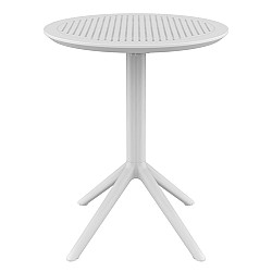 SKY WHITE Φ60X74εκ. ΤΡΑΠΕΖΙ ΠΤΥΣ/ΝΟ ΠΟΛ/ΝΙΟΥ SKY WHITE Φ60X74εκ. ΤΡΑΠΕΖΙ ΠΤΥΣ/ΝΟ ΠΟΛ/ΝΙΟΥ