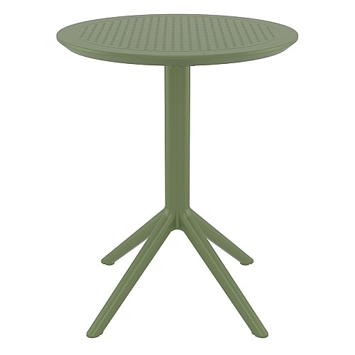 SKY OL.GREEN Φ60X74εκ. ΤΡΑΠΕΖΙ ΠΤΥΣ/ΝΟ ΠΟΛ/ΝΙΟΥ SKY OL.GREEN Φ60X74εκ. ΤΡΑΠΕΖΙ ΠΤΥΣ/ΝΟ ΠΟΛ/ΝΙΟΥ,Έπιπλα κήπου > Τραπέζια κήπου,Έπιπλα κήπου