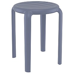 TOM 45εκ. ΣΚΑΜΠΟ DARK GREY ΠΟΛ/ΝΙΟΥ TOM 45εκ. ΣΚΑΜΠΟ DARK GREY ΠΟΛ/ΝΙΟΥ
