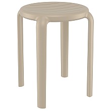 TOM 45εκ. ΣΚΑΜΠΟ TAUPE ΠΟΛ/ΝΙΟΥ  TOM 45εκ. ΣΚΑΜΠΟ TAUPE ΠΟΛ/ΝΙΟΥ
