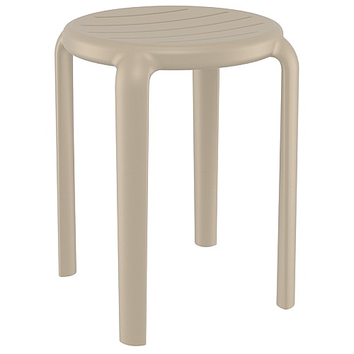 TOM 45εκ. ΣΚΑΜΠΟ TAUPE ΠΟΛ/ΝΙΟΥ TOM 45εκ. ΣΚΑΜΠΟ TAUPE ΠΟΛ/ΝΙΟΥ,Έπιπλα κήπου > Σκαμπώ κήπου,Έπιπλα κήπου