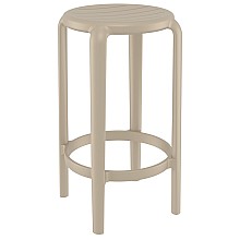 TOM 65εκ. ΣΚΑΜΠΟ TAUPE ΠΟΛ/ΝΙΟΥ  TOM 65εκ. ΣΚΑΜΠΟ TAUPE ΠΟΛ/ΝΙΟΥ
