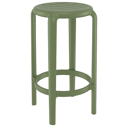 TOM 65εκ. ΣΚΑΜΠΟ OLIVE GREEN ΠΟΛ/ΝΙΟΥ TOM 65εκ. ΣΚΑΜΠΟ OLIVE GREEN ΠΟΛ/ΝΙΟΥ,Έπιπλα κήπου > Σκαμπώ κήπου,Έπιπλα κήπου