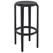 TOM 75εκ. ΣΚΑΜΠΟ BLACK ΠΟΛ/ΝΙΟΥ  TOM 75εκ. ΣΚΑΜΠΟ BLACK ΠΟΛ/ΝΙΟΥ