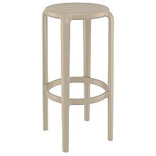TOM 75εκ. ΣΚΑΜΠΟ TAUPE ΠΟΛ/ΝΙΟΥ  TOM 75εκ. ΣΚΑΜΠΟ TAUPE ΠΟΛ/ΝΙΟΥ