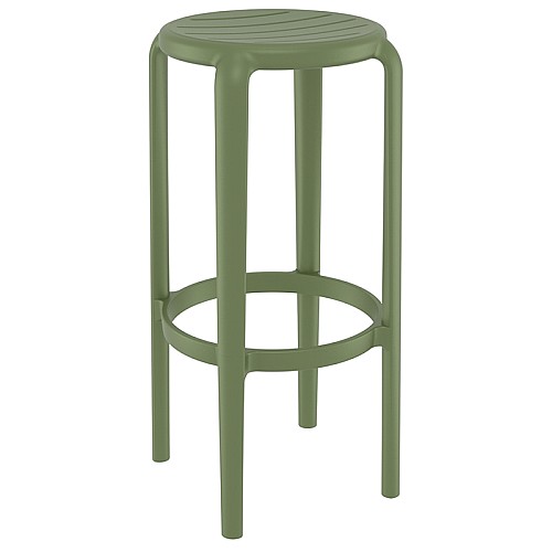 TOM 75εκ. ΣΚΑΜΠΟ OLIVE GREEN ΠΟΛ/ΝΙΟΥ TOM 75εκ. ΣΚΑΜΠΟ OLIVE GREEN ΠΟΛ/ΝΙΟΥ,Έπιπλα κήπου > Σκαμπώ κήπου,Έπιπλα κήπου