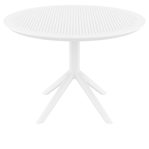 SKY WHITE Φ105X74εκ. ΤΡΑΠΕΖΙ ΠΟΛ/ΝΙΟΥ SKY WHITE Φ105X74εκ. ΤΡΑΠΕΖΙ ΠΟΛ/ΝΙΟΥ,Έπιπλα κήπου > Τραπέζια κήπου,Έπιπλα κήπου