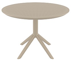 SKY TAUPE Φ105X74εκ. ΤΡΑΠΕΖΙ ΠΟΛ/ΝΙΟΥ SKY TAUPE Φ105X74εκ. ΤΡΑΠΕΖΙ ΠΟΛ/ΝΙΟΥ
