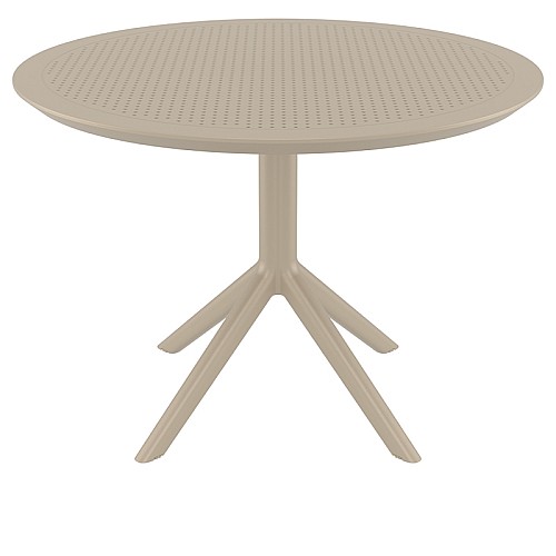 SKY TAUPE Φ105X74εκ. ΤΡΑΠΕΖΙ ΠΟΛ/ΝΙΟΥ SKY TAUPE Φ105X74εκ. ΤΡΑΠΕΖΙ ΠΟΛ/ΝΙΟΥ,Έπιπλα κήπου > Τραπέζια κήπου,Έπιπλα κήπου
