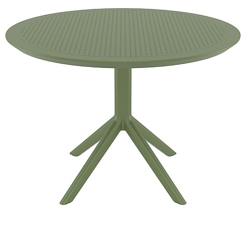 SKY OLIVE GREEN Φ105X74εκ. ΤΡΑΠΕΖΙ ΠΟΛ/ΝΙΟΥ SKY OLIVE GREEN Φ105X74εκ. ΤΡΑΠΕΖΙ ΠΟΛ/ΝΙΟΥ,Έπιπλα κήπου > Τραπέζια κήπου,Έπιπλα κήπου