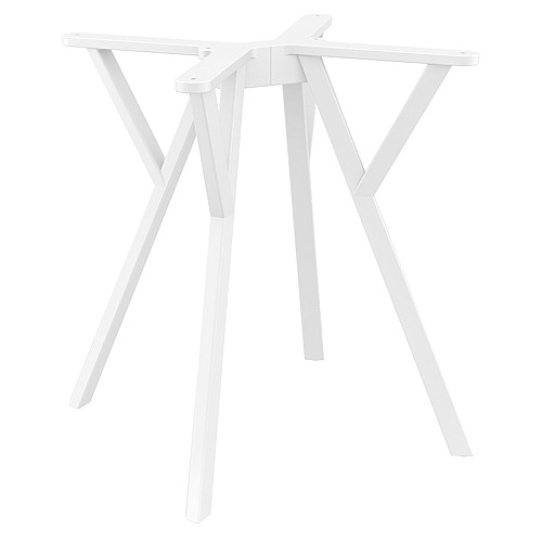 MAX ΒΑΣΗ WHITE SMALL 57X58X72εκ. ΠΟΛ/ΝΙΟΥ,Βάσεις επιφάνειας τραπεζιών,Έπιπλα εσωτερικού χώρου