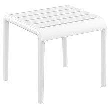 PARIS WHITE ΤΡΑΠΕΖΙ 42X41X40εκ. ΠΟΛ/ΝΙΟΥ 