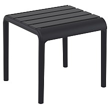 PARIS BLACK ΤΡΑΠΕΖΙ 42X41X40εκ. ΠΟΛ/ΝΙΟΥ 