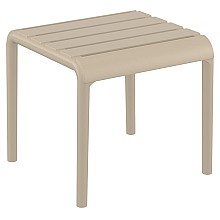 PARIS TAUPE ΤΡΑΠΕΖΙ 42X41X40εκ. ΠΟΛ/ΝΙΟΥ 