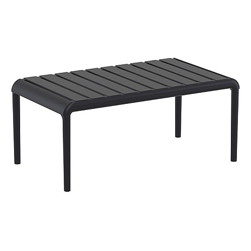PARIS BLACK ΤΡΑΠΕΖΙ 90X50X40εκ. ΠΟΛ/ΝΙΟΥ PARIS BLACK ΤΡΑΠΕΖΙ 90X50X40εκ. ΠΟΛ/ΝΙΟΥ,Έπιπλα κήπου > Τραπέζια κήπου,Έπιπλα κήπου