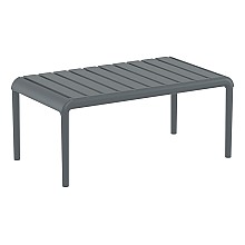 PARIS DARK GREY ΤΡΑΠΕΖΙ 90X50X40εκ. ΠΟΛ/ΝΙΟΥ  PARIS DARK GREY ΤΡΑΠΕΖΙ 90X50X40εκ. ΠΟΛ/ΝΙΟΥ