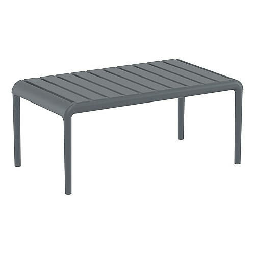 PARIS DARK GREY ΤΡΑΠΕΖΙ 90X50X40εκ. ΠΟΛ/ΝΙΟΥ PARIS DARK GREY ΤΡΑΠΕΖΙ 90X50X40εκ. ΠΟΛ/ΝΙΟΥ,Έπιπλα κήπου > Τραπέζια κήπου,Έπιπλα κήπου