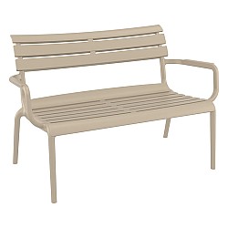 PARIS ΚΑΝΑΠΕΣ TAUPE 116X70X75εκ. ΠΟΛ/ΝΙΟΥ PARIS ΚΑΝΑΠΕΣ TAUPE 116X70X75εκ. ΠΟΛ/ΝΙΟΥ