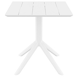 PARIS WHITE 70X70X74εκ. ΤΡΑΠΕΖΙ ΠΟΛ/ΝΙΟΥ PARIS WHITE 70X70X74εκ. ΤΡΑΠΕΖΙ ΠΟΛ/ΝΙΟΥ