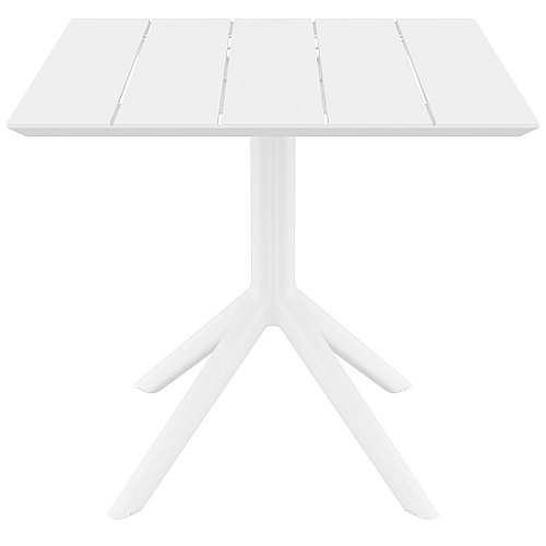 PARIS WHITE 80X80X74εκ. ΤΡΑΠΕΖΙ ΠΟΛ/ΝΙΟΥ PARIS WHITE 80X80X74εκ. ΤΡΑΠΕΖΙ ΠΟΛ/ΝΙΟΥ,Έπιπλα κήπου > Τραπέζια κήπου,Έπιπλα κήπου