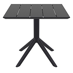 PARIS BLACK 80X80X74εκ. ΤΡΑΠΕΖΙ ΠΟΛ/ΝΙΟΥ PARIS BLACK 80X80X74εκ. ΤΡΑΠΕΖΙ ΠΟΛ/ΝΙΟΥ
