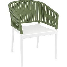 PORTOFINO WHITE/OLIVE GREEN ΠΟΛΥΘΡΟΝΑ ΠΟΛ/ΝΙΟΥ  PORTOFINO WHITE/OLIVE GREEN ΠΟΛΥΘΡΟΝΑ ΠΟΛ/ΝΙΟΥ