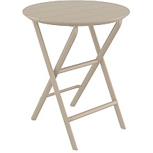 HELEN TAUPE Φ60X74εκ. ΤΡΑΠΕΖΙ ΠΤΥΣ/ΝΟ ΠΟΛ/ΝΙΟΥ  HELEN TAUPE Φ60X74εκ. ΤΡΑΠΕΖΙ ΠΤΥΣ/ΝΟ ΠΟΛ/ΝΙΟΥ
