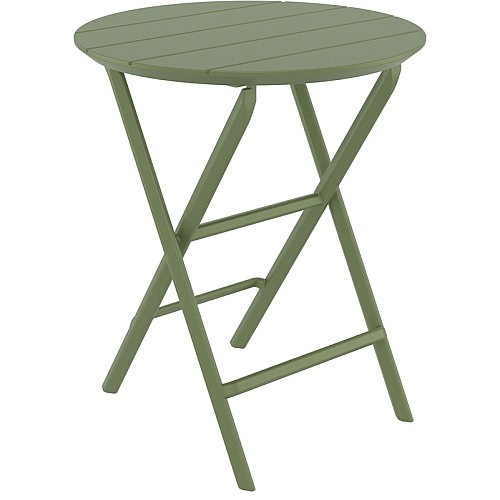 HELEN OLIVE GREEN Φ60X74εκ. ΤΡΑΠΕΖΙ ΠΤΥΣ/ΝΟ ΠΟΛ/ΝΙΟΥ HELEN OLIVE GREEN Φ60X74εκ. ΤΡΑΠΕΖΙ ΠΤΥΣ/ΝΟ ΠΟΛ/ΝΙΟΥ,Έπιπλα κήπου > Τραπέζια κήπου,Έπιπλα κήπου