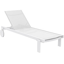 CASABLANCA ΞΑΠΛΩΣΤΡΑ WHITE/WHITE ΑΛΟΥΜ-ΠΟΛ/ΝΙΟΥ 