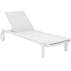 CASABLANCA ΞΑΠΛΩΣΤΡΑ WHITE/WHITE ΑΛΟΥΜ-ΠΟΛ/ΝΙΟΥ