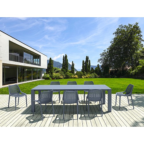 Σετ Τραπεζαρίας 9τμχ Vegas Air Dark Grey 100X260/300Χ75εκ. Σετ Τραπεζαρίας 9τμχ Vegas Air Dark Grey 100X260/300Χ75εκ.,Έπιπλα κήπου > Σετ τραπεζαρίες κήπου