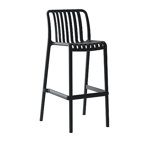 PARMA BLACK ΣΚΑΜΠΟ ΠΟΛ/ΝΙΟΥ PARMA BLACK ΣΚΑΜΠΟ ΠΟΛ/ΝΙΟΥ,Έπιπλα κήπου > Σκαμπώ κήπου,Έπιπλα κήπου