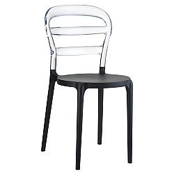 BIBI BLACK/CLEAR TRANSP.ΚΑΡΕΚΛΑ BIBI BLACK/CLEAR TRANSP.ΚΑΡΕΚΛΑ