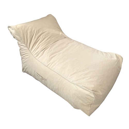 DEREK ΠΟΥΦ CAPPUCCINO ΥΦΑΣΜΑ 70X107X64εκ.,Ξαπλώστρες,Έπιπλα κήπου