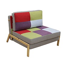 SARA Q PATCHWORK ΥΦΑΣΜΑ ΠΟΛΥΘΡΟΝΑ/ΚΡΕΒΑΤΙ 95Χ96εκ. 