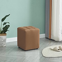 CUBE CAPPUCCINO PU ΣΚΑΜΠΟ 35X35X42εκ.  CUBE CAPPUCCINO PU ΣΚΑΜΠΟ 35X35X42εκ.