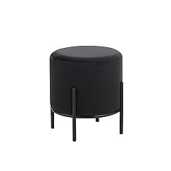 BELLA/R ΣΚΑΜΠΟ BLACK VELVET ΥΦΑΣΜΑ Φ.35Χ38εκ. BELLA/R ΣΚΑΜΠΟ BLACK VELVET ΥΦΑΣΜΑ Φ.35Χ38εκ.