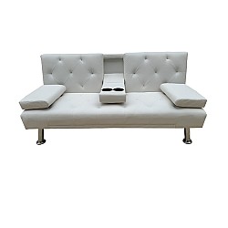 REST WHITE PU ΚΑΝΑΠΕΣ-ΚΡΕΒΑΤΙ 168X88εκ. REST WHITE PU ΚΑΝΑΠΕΣ-ΚΡΕΒΑΤΙ 168X88εκ.