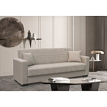 ROVER LIGHT BROWN ΥΦΑΣΜΑ 3ΘΕΣΙΟΣ ΚΑΝΑΠΕΣ/ΚΡΕΒΑΤΙ ΜΕ ΑΠΟΘ.ΧΩΡΟ 210X80εκ.  ROVER LIGHT BROWN ΥΦΑΣΜΑ 3ΘΕΣΙΟΣ ΚΑΝΑΠΕΣ/ΚΡΕΒΑΤΙ ΜΕ ΑΠΟΘ.ΧΩΡΟ 210X80εκ.