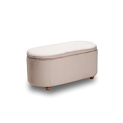 FOSTER ΣΚΑΜΠΟ VELVET BEIGE ΜΕ ΑΠΟΘ. ΧΩΡΟ 99Χ45X45εκ. FOSTER ΣΚΑΜΠΟ VELVET BEIGE ΜΕ ΑΠΟΘ. ΧΩΡΟ 99Χ45X45εκ.