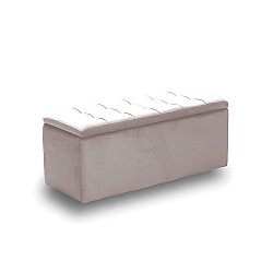 LIDO ΣΚΑΜΠΟ VELVET BEIGE ΜΕ ΑΠΟΘ. ΧΩΡΟ 101X41X42εκ. LIDO ΣΚΑΜΠΟ VELVET BEIGE ΜΕ ΑΠΟΘ. ΧΩΡΟ 101X41X42εκ.