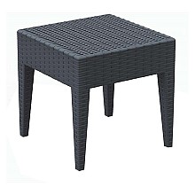 MIAMI DARK GREY ΤΡΑΠΕΖΙ 45Χ45Χ45εκ. ΠΟΛ/ΝΙΟΥ  MIAMI DARK GREY ΤΡΑΠΕΖΙ 45Χ45Χ45εκ. ΠΟΛ/ΝΙΟΥ