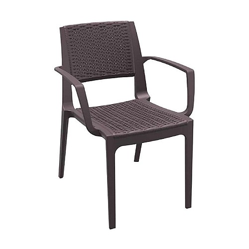 CAPRI ΠΟΛ/ΝΑ BROWN(Σ22) ΠΟΛ/ΝΙΟΥ CAPRI ΠΟΛ/ΝΑ BROWN(Σ22) ΠΟΛ/ΝΙΟΥ,Έπιπλα κήπου > Πολυθρόνες - Καρέκλες κήπου,Έπιπλα κήπου