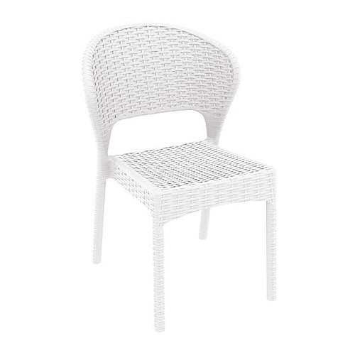 DAYTONA WHITE ΚΑΡΕΚΛΑ ΠΟΛ/ΝΙΟΥ DAYTONA WHITE ΚΑΡΕΚΛΑ ΠΟΛ/ΝΙΟΥ,Έπιπλα κήπου > Πολυθρόνες - Καρέκλες κήπου,Έπιπλα κήπου