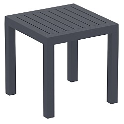 OCEAN DARK GREY ΤΡΑΠΕΖΙ 45Χ45Χ45εκ. ΠΟΛ/ΝΙΟΥ OCEAN DARK GREY ΤΡΑΠΕΖΙ 45Χ45Χ45εκ. ΠΟΛ/ΝΙΟΥ