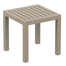 OCEAN TAUPE ΤΡΑΠΕΖΙ 45Χ45Χ45εκ. ΠΟΛ/ΝΙΟΥ  OCEAN TAUPE ΤΡΑΠΕΖΙ 45Χ45Χ45εκ. ΠΟΛ/ΝΙΟΥ