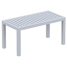 OCEAN SILVER GREY ΤΡΑΠΕΖΙ 90Χ45Χ45εκ. ΠΟΛ/ΝΙΟΥ  OCEAN SILVER GREY ΤΡΑΠΕΖΙ 90Χ45Χ45εκ. ΠΟΛ/ΝΙΟΥ